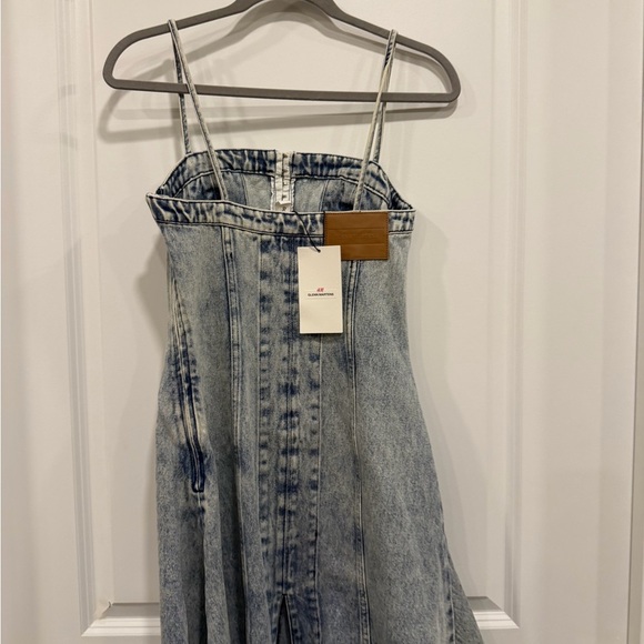 Gray Denim Dress - Picture 13 of 16